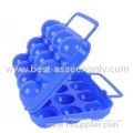 Lot Portable Plastic Egg Carton Storage Box/container/carrier/holder Case Tray For Camping Picnic Hold 12 Eggs 